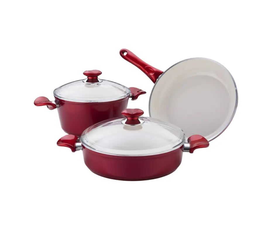 Culina Ceramic 5Pcs Cookware-Elmarket-homeappliances