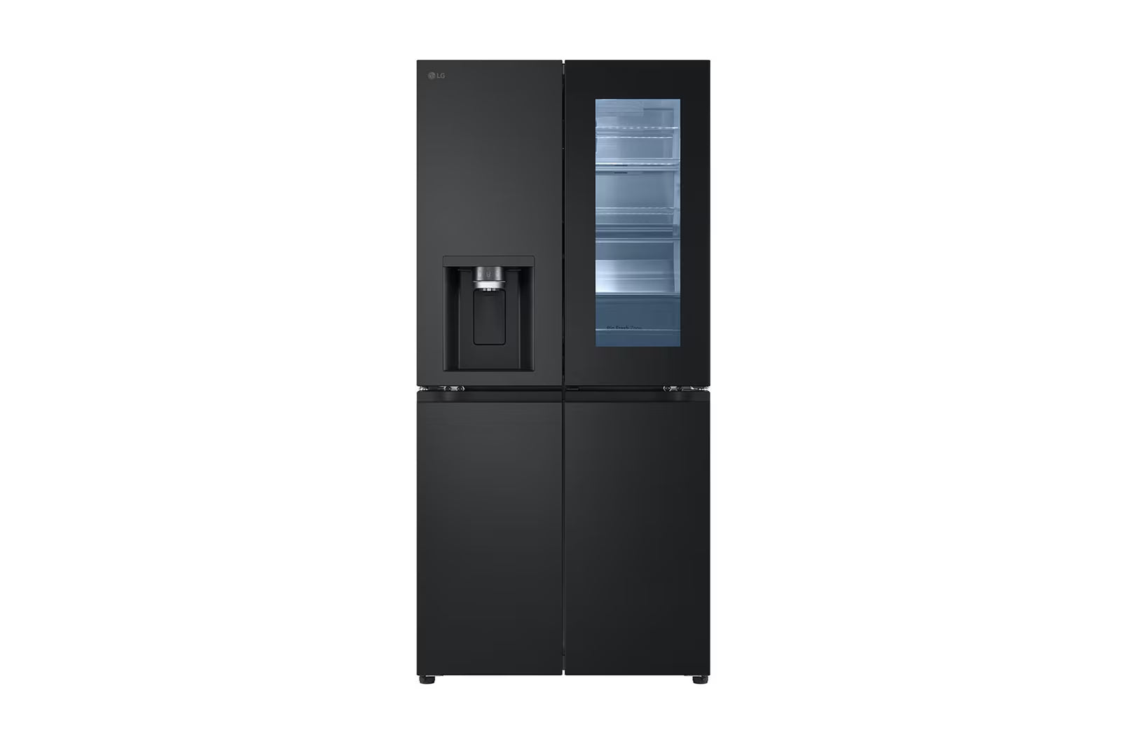 LG Refrigerator, 2 Doors 508 Liter, Instaview Elmarket-homeappliances