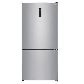 588L Bottom Freezer Refrigerator Silver Elmarket-homeappliances