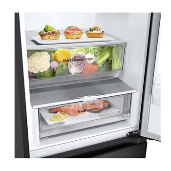 LG Refrigerator, Bottom freezer, 344 Liter Elmarket-homeappliances