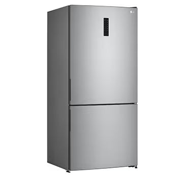 588L Bottom Freezer Refrigerator Silver Elmarket-homeappliances