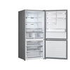 588L Bottom Freezer Refrigerator Silver Elmarket-homeappliances
