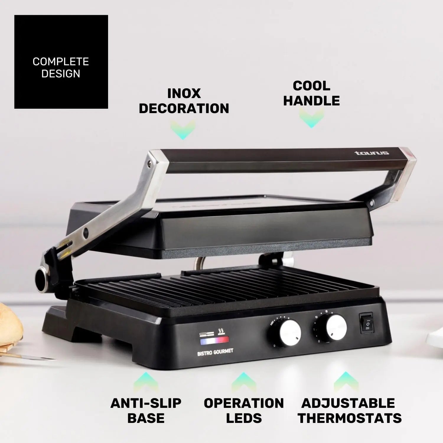 Taurus Grill Bistro Gourmet Elmarket-homeappliances