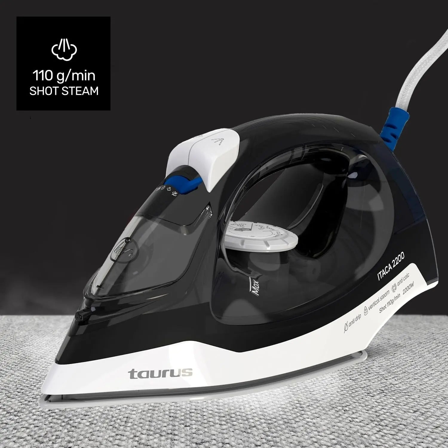 Taurus Steam Iron ITACA 2200 Elmarket-homeappliances