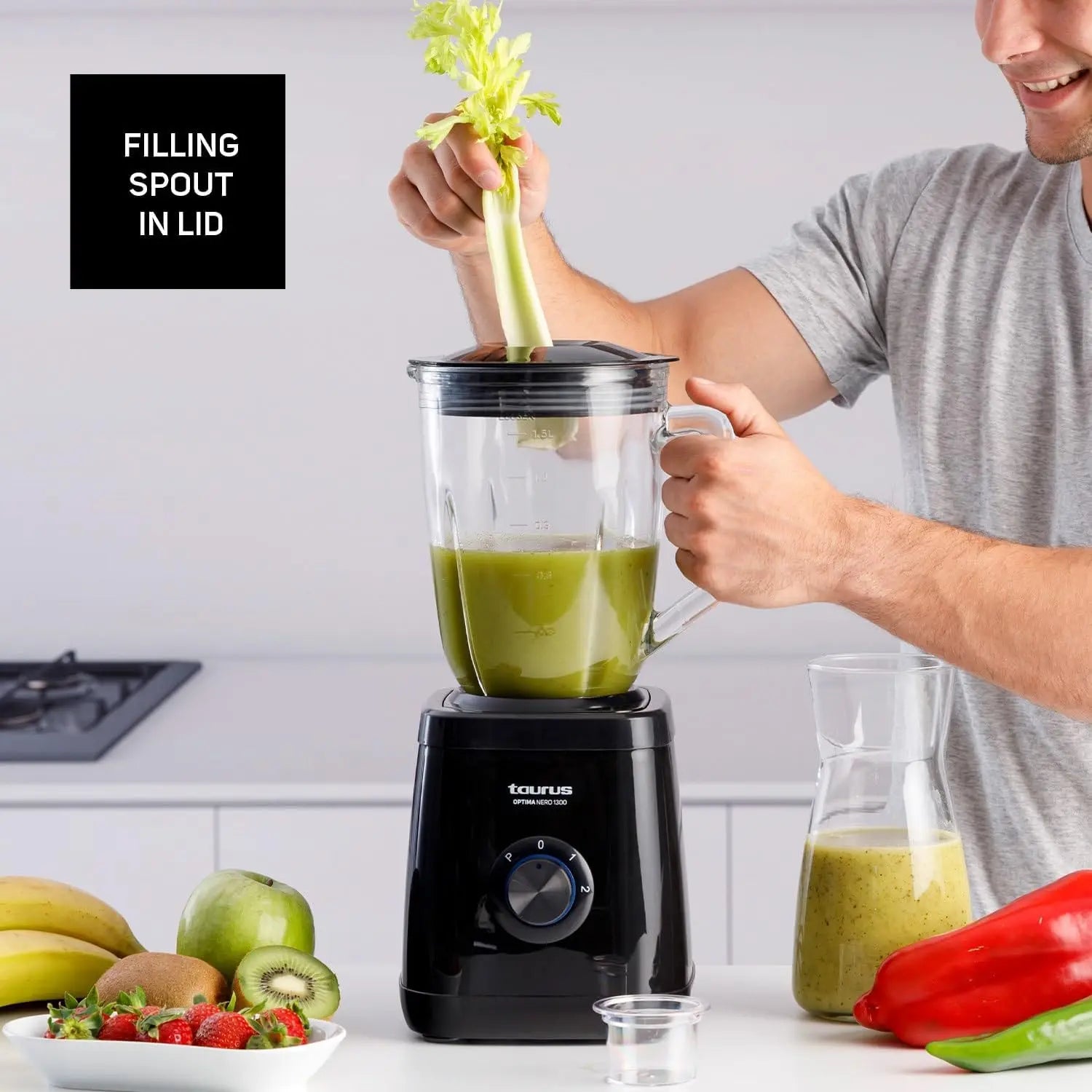 Taurus blender Optima nero Cream 1500MAX My Store