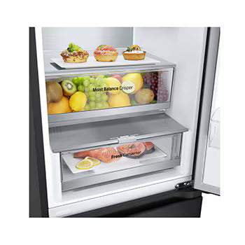 LG Refrigerator, Bottom freezer, 344 Liter Elmarket-homeappliances