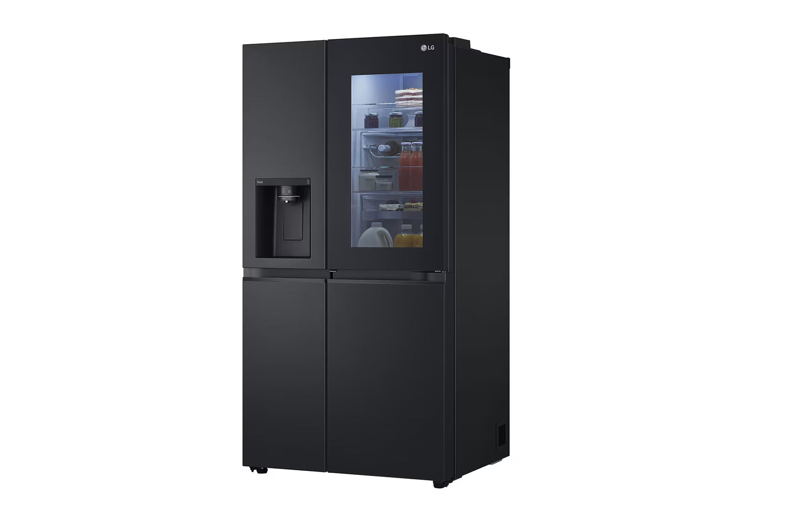 LG Refrigerator, 635L, Instaview DID, Black Elmarket-homeappliances