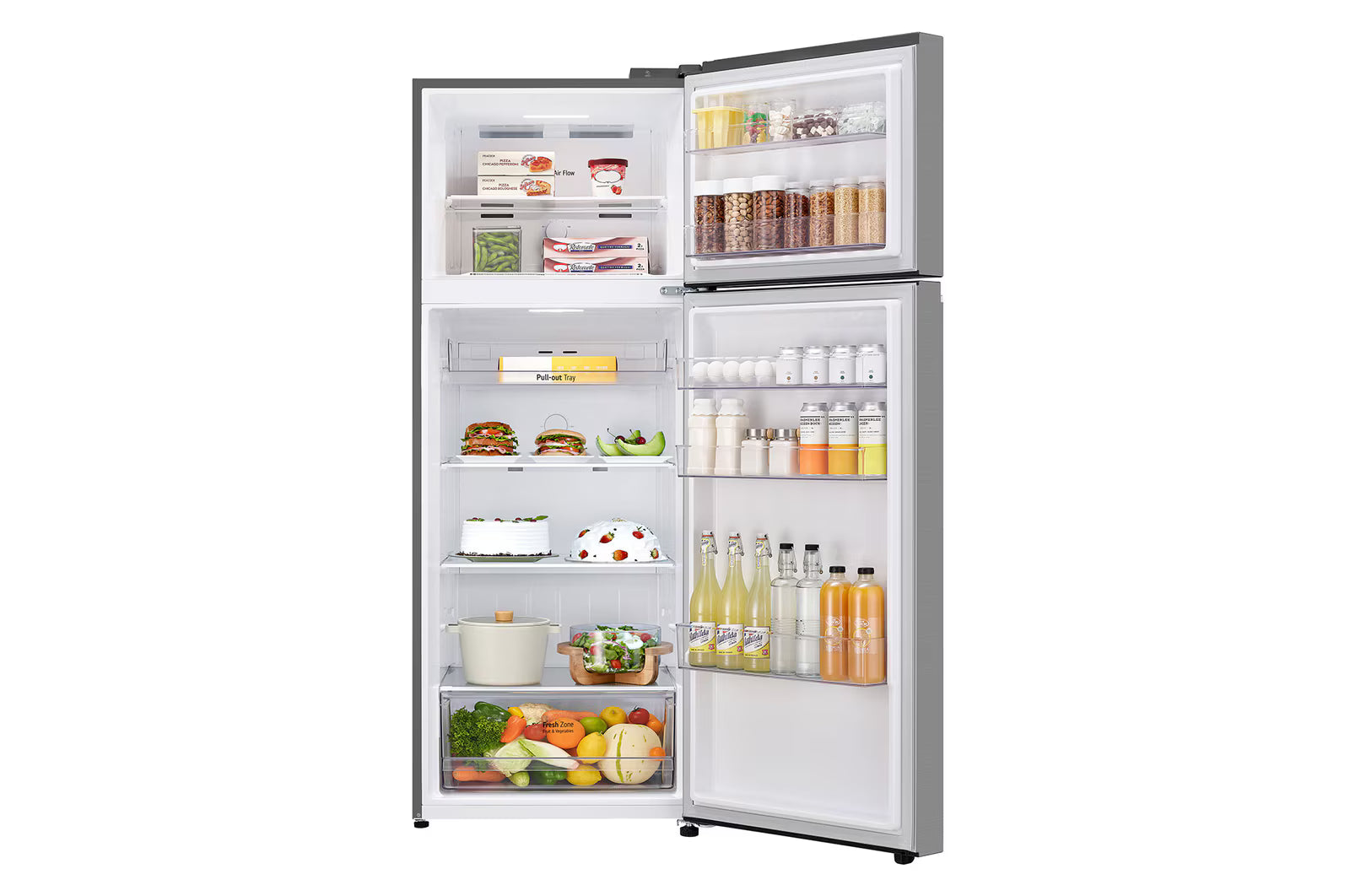 LG Top Freezer, Inverter Linear Compressor 461L