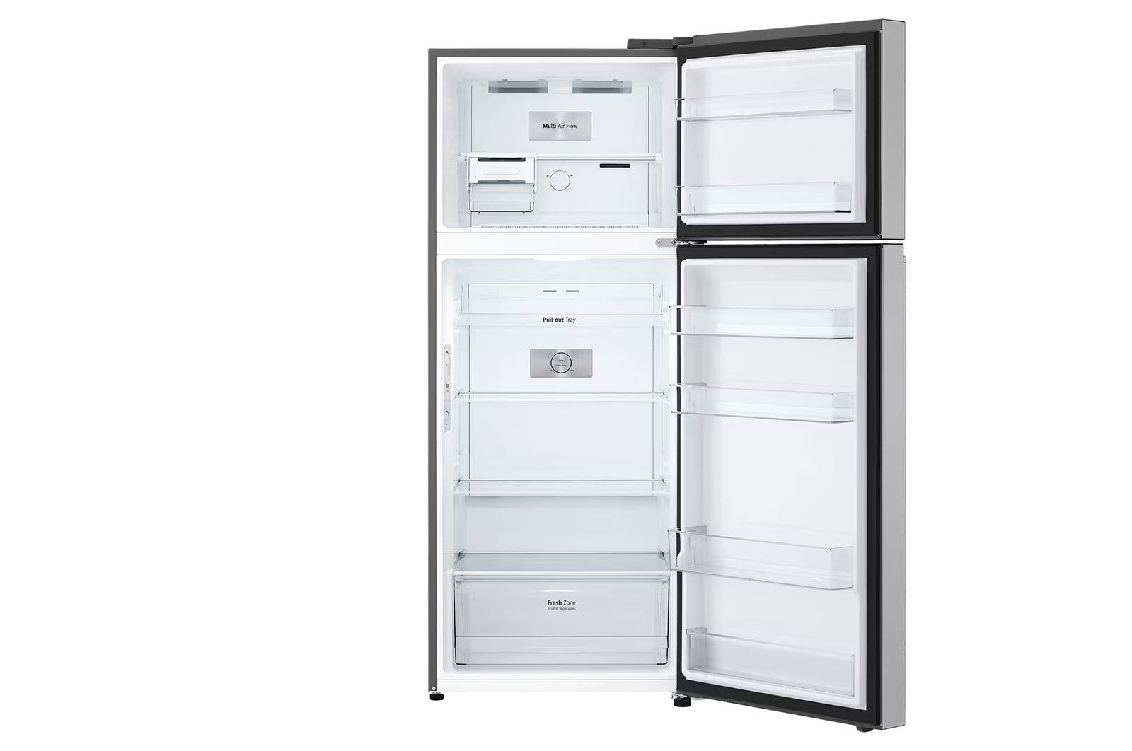 LG Refrigerator, 450L, Door Cooling, Silver