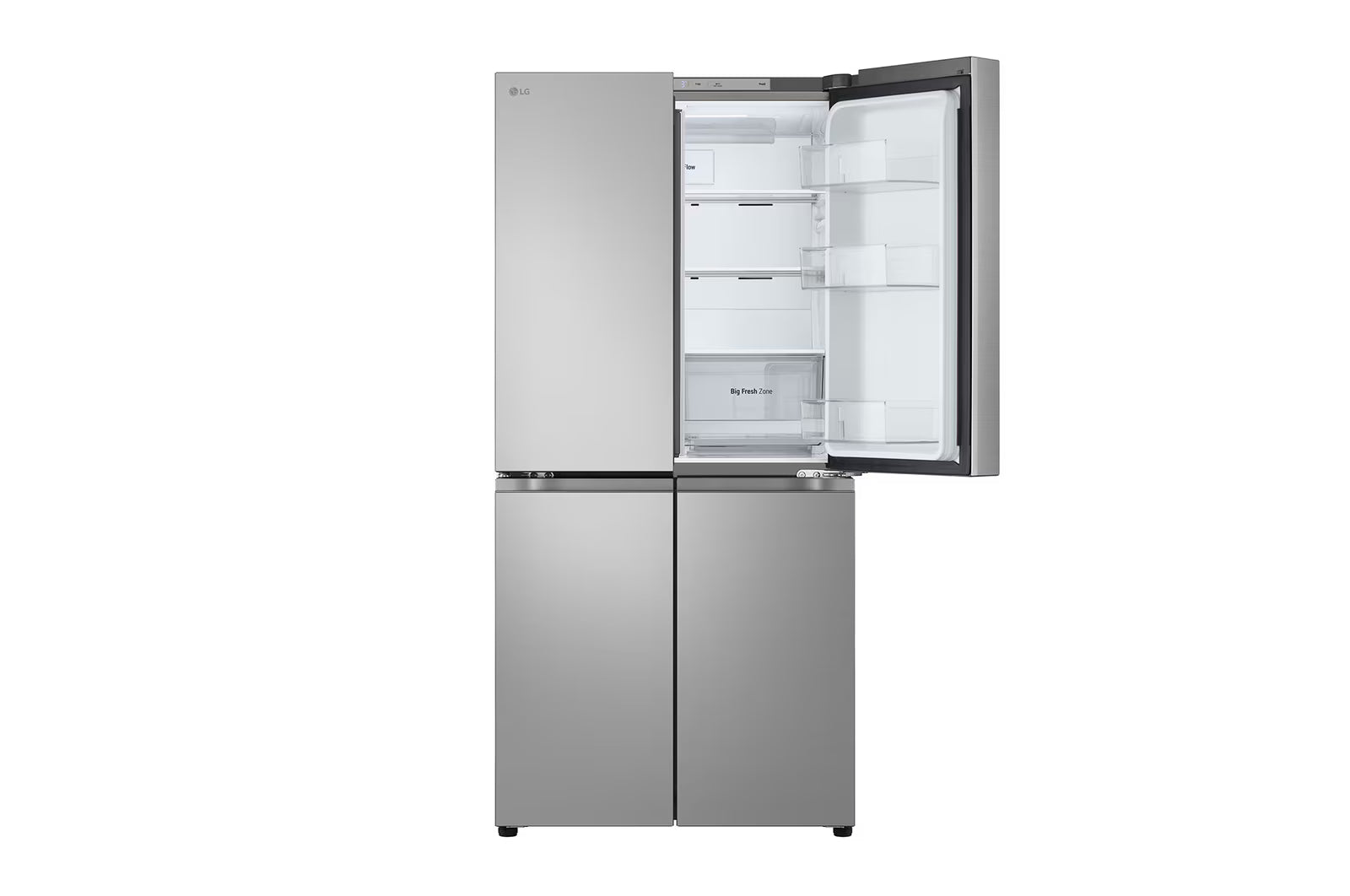 LG Refrigerator, 530 Liter, Instaview, Shiny steel (STS) Elmarket-homeappliances