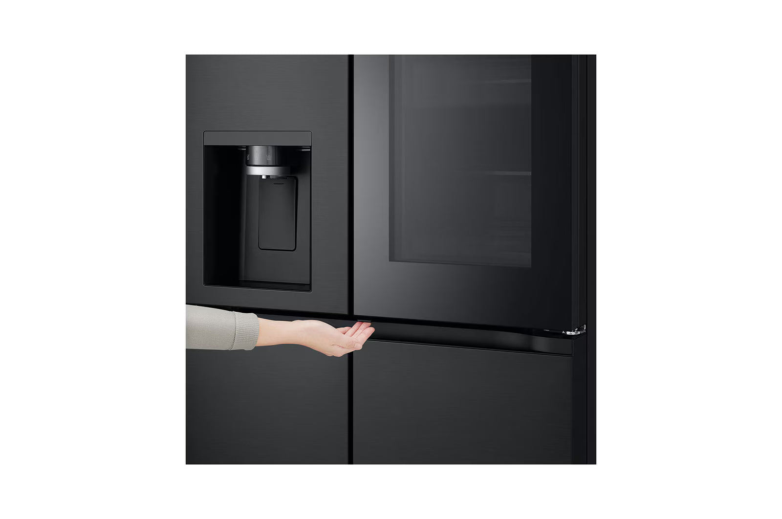 LG Refrigerator, 2 Doors 508 Liter, Instaview Elmarket-homeappliances