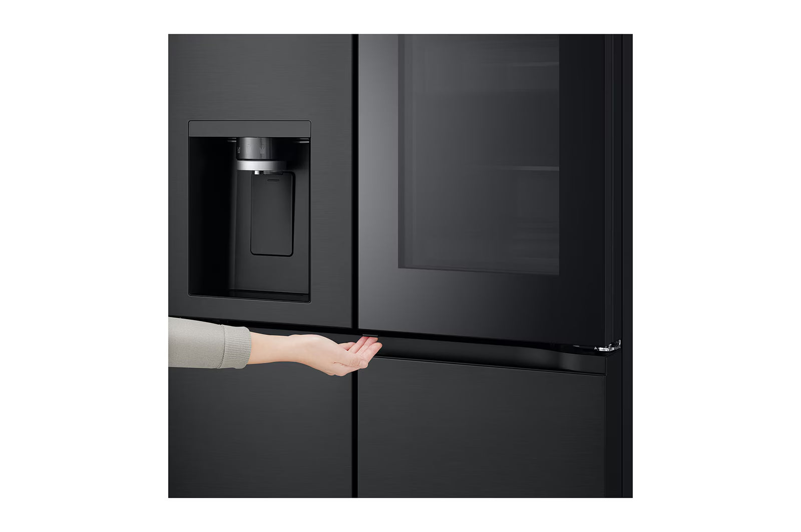 LG Refrigerator, 508L, Instaview DID, Black Elmarket-homeappliances