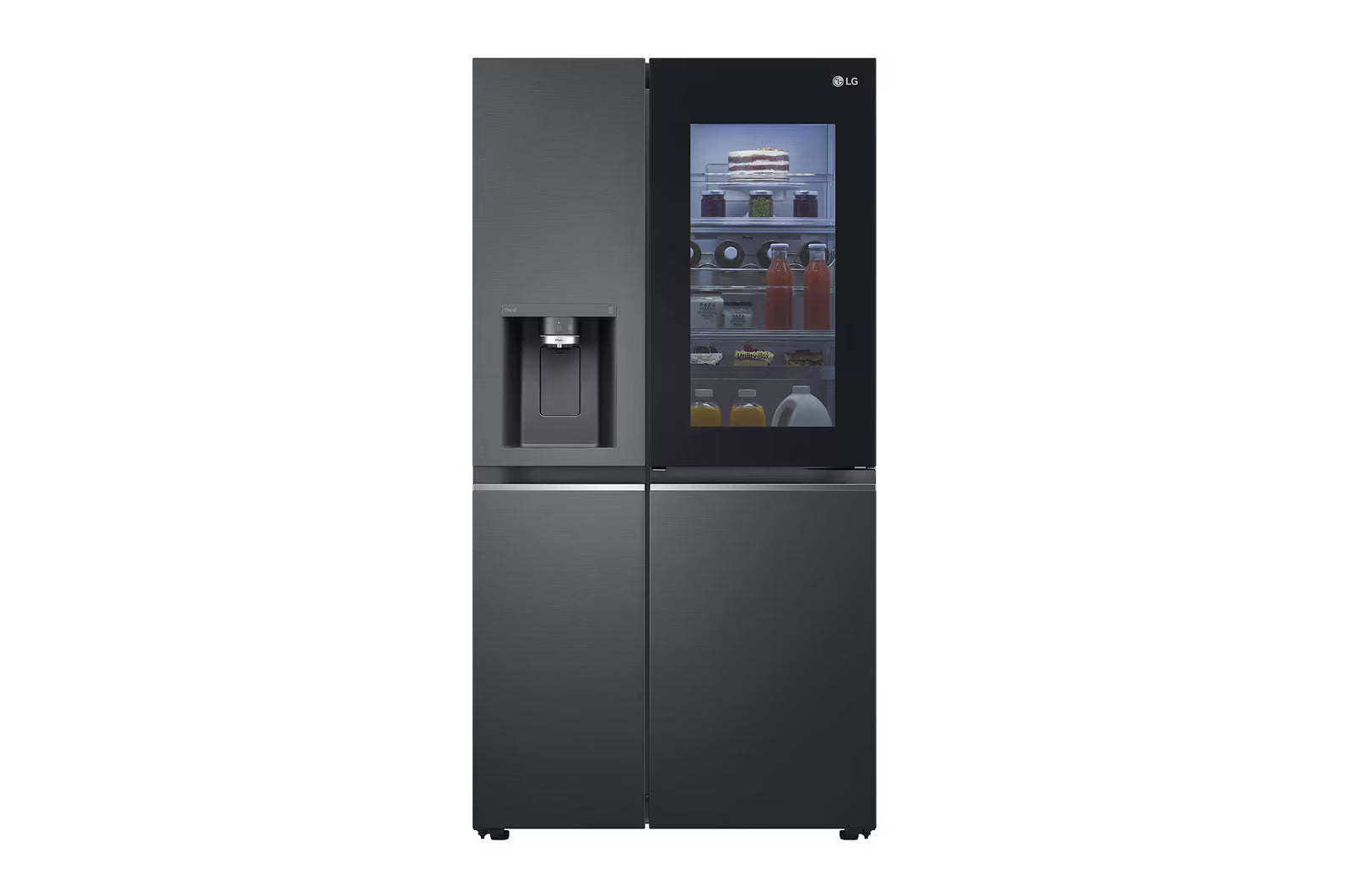 LG Refrigerator 635L ,Black Steel,Smart Inverter Elmarket-homeappliances