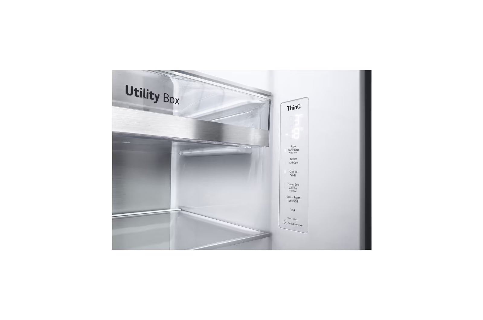 LG Refrigerator, 635L, Instaview DID, Black Elmarket-homeappliances