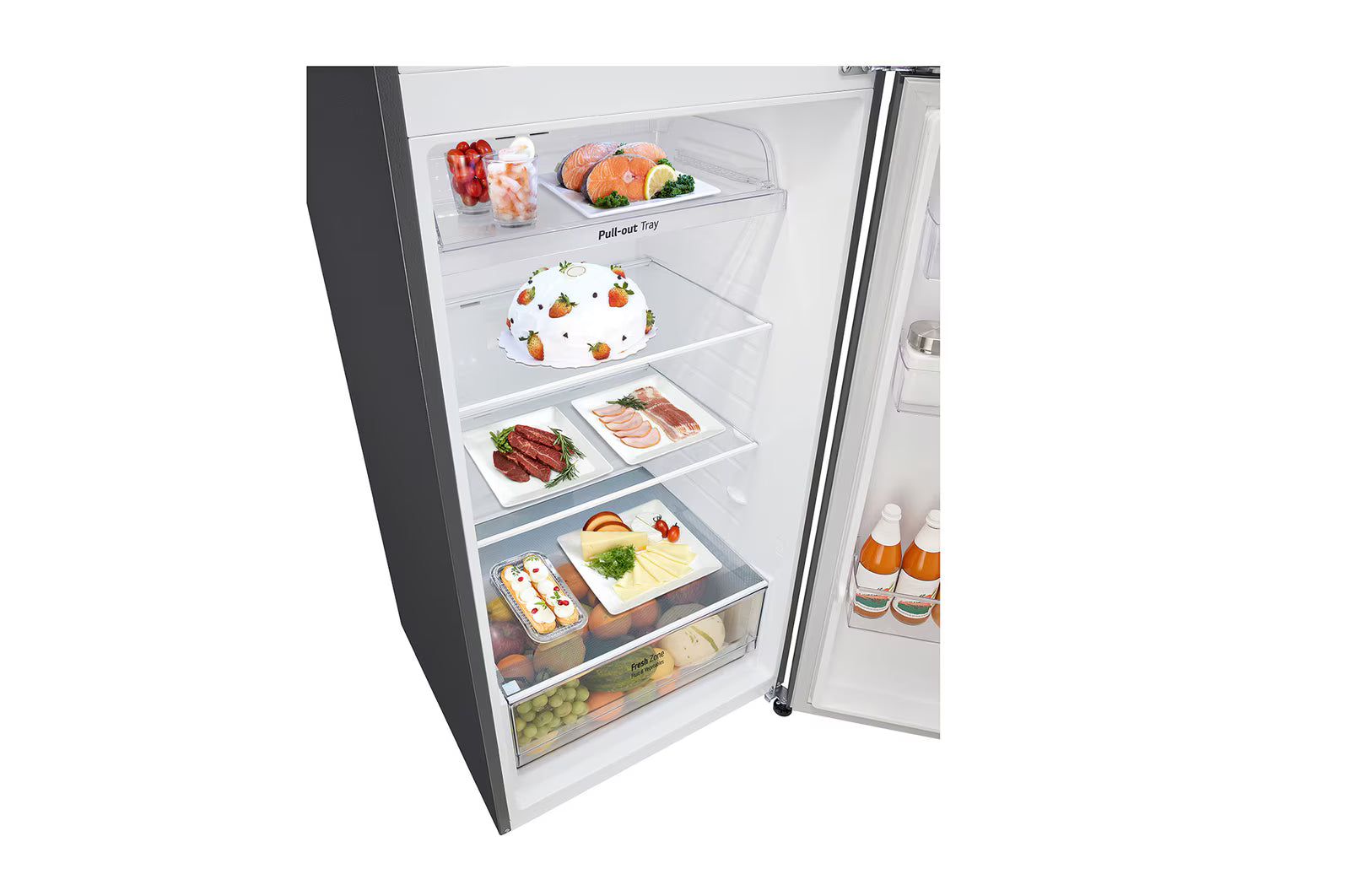 LG Top Freezer, Inverter Linear Compressor 461L