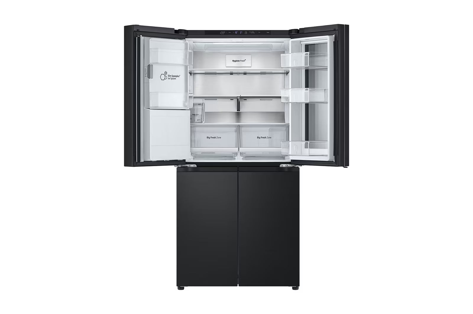 LG Refrigerator, 2 Doors 508 Liter, Instaview Elmarket-homeappliances