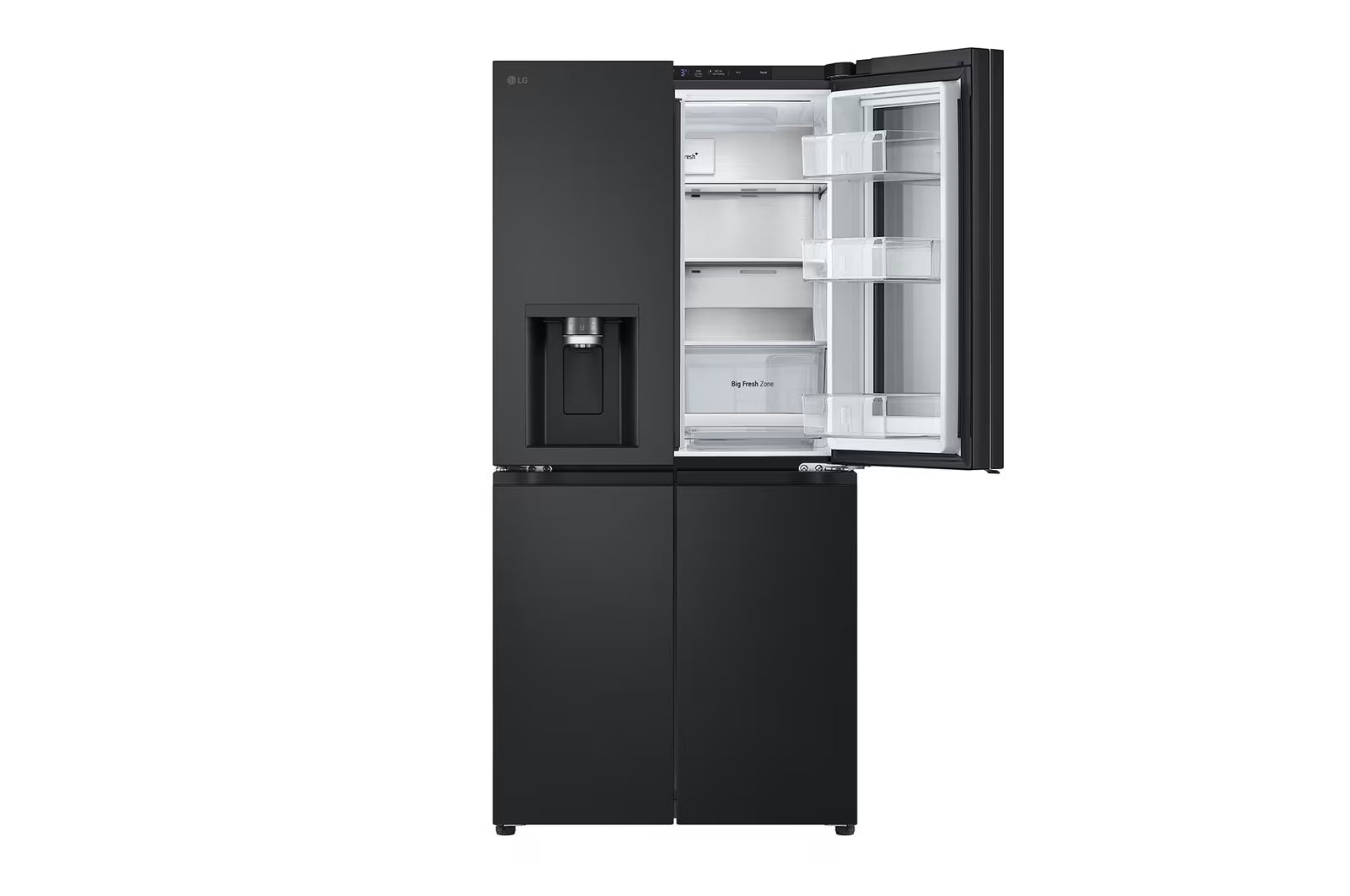 LG Refrigerator, 508L, Instaview DID, Black Elmarket-homeappliances