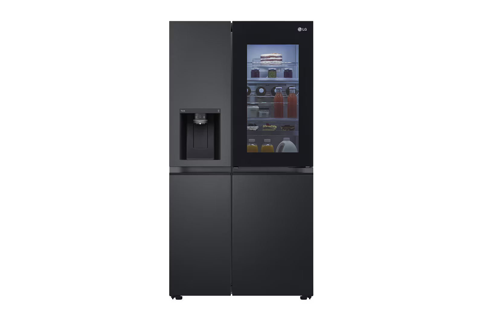 LG Refrigerator, 635L, Instaview DID, Black Elmarket-homeappliances