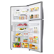 Smart Inverter Compressor 592 Liter, 21 Cubic Feet, Dispenser, Hygiene Fresh Filter, Door Cooling Elmarket-homeappliances